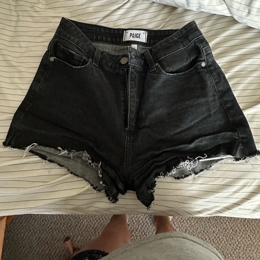 Paige denim shorts.